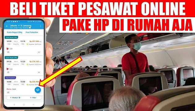 Beli Tiket Pesawat Secara Online