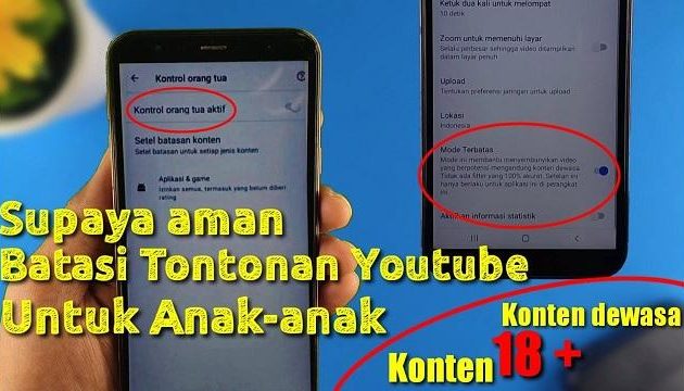 Cara Membuat YouTube Aman Untuk Anak