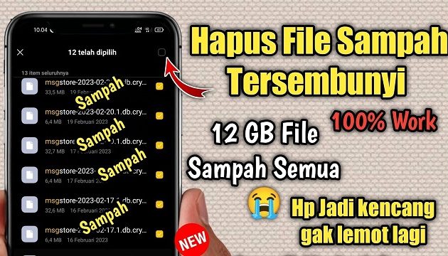 Membersihkan Memori Internal Android