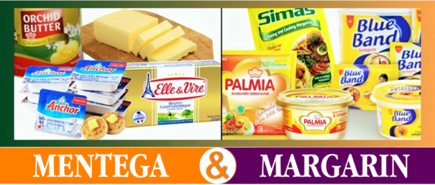 Perbedaan Mentega Dan Margarin