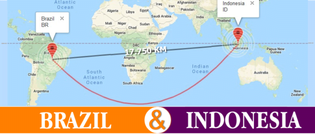 Perbedaan Waktu Brazil dan Indonesia