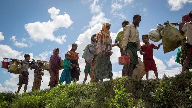 Rohingya People Leave Their Country