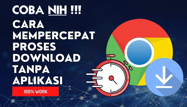 cara download cepat di android