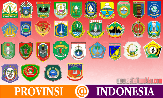 Daftar Provinsi Dan Pembagian Zona Waktunya